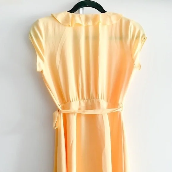 SUNDAY Best Ruffled Wrap Dress - Picture 8 of 12